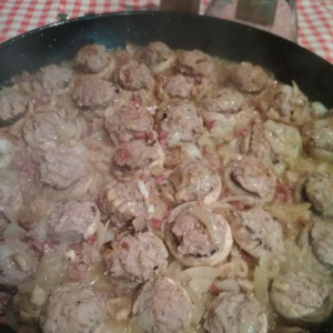 Cerdo en salsa al Jerez